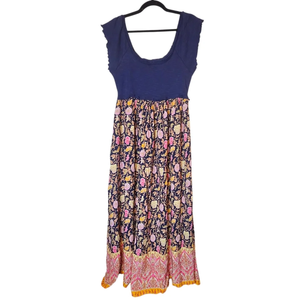 Natural Life Elisa Maxi Skirt - Women's Size L - Boho Cottagecore Floral Easter - Picture 4 of 12